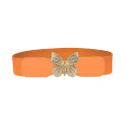 Butterfly Design Elastic Waist Belt-image-1