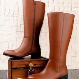 Women Heeled Shoes with Faux leather Upper-image-84