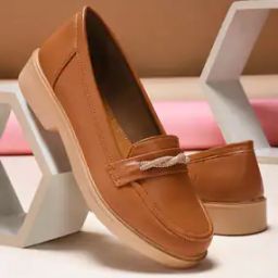 Women Embellished Moccasins with Round Toes-image-15