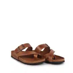 Men Slip-on Sandals with Genuine leather upper-picture-39