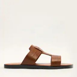 Open-Toe Slip-On Flat Sandals-27