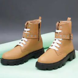 Women Lace-Up Ankle-Length Boots-picture-24