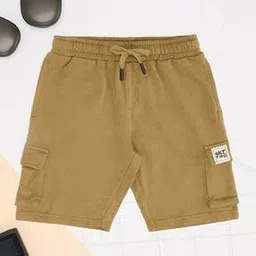 pantaloons junior Men Regular Fit Cargo Shorts-picture-20