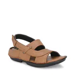 Slip-On Sandals with Velcro Fastening-image-112