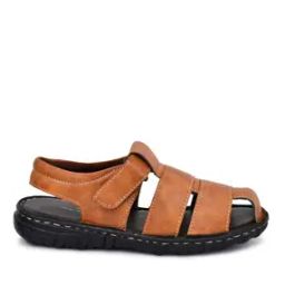Slip-On Sandals with Velcro Fastening-image-25