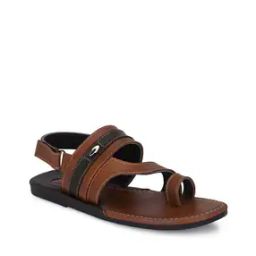 Multi-Strap Sandals with Velcro Fastening-image-7