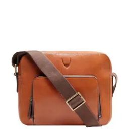 Logo Embossed Sling Bag with Adjustable Strap-3