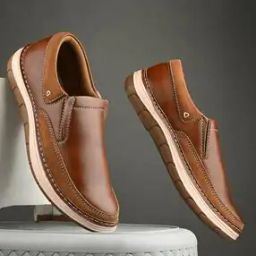 Men Colourblock Slip-On Shoes-9