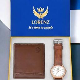 CM-4059WL-92 Men Analogue Watch & Wallet Set-image-2