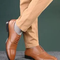Men Pointed-Toe Lace-Up Derbys-picture-19