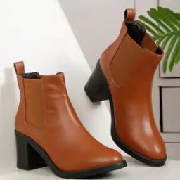 Women Ankle-Length Boots with Heel-picture-38