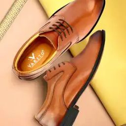 Men Round-Toe Derbys with Lace Fastenings-image-69