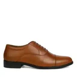 Men Almond-Toe Lace-Up Oxfords-image-34