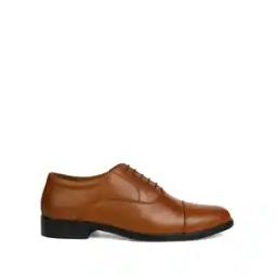 Men Round-Toe Derbys with Lace Fastenings-39