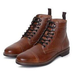 Men Round-Toe Ankle-Length Boots-image-25