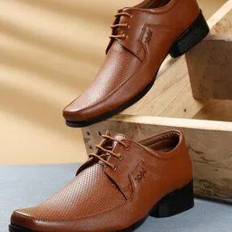 kosher Men Square-Toe Formal Lace-Up Shoes-picture-8