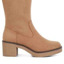 Ankle-Length Boots with Suede upper-image-7