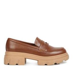 london rag Women Chunky Heeled Loafers with Round Toe-picture-16