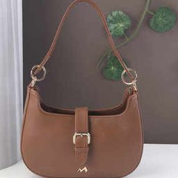 Women Logo Embossed Shoulder Bag-image-5