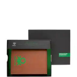Men Leather Tri-Fold Wallet with Logo Print-10
