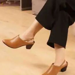 Women Tan Textured Pumps-22