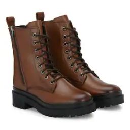 Women Ankle-Length Boots with Zip-Closure-picture-29