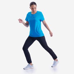Women's Fitness T-Shirt 500 Essentials - Deep Cyan-image-80
