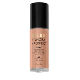 MILANI Conceal Perfect 2-in-1 Foundation & Concealer - Light Tan 08-45