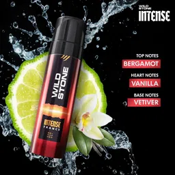 Wild stone Men Set Of 2 Intense Black & Trance Long Lasting No Gas Deodorant 150 ml Each image 2