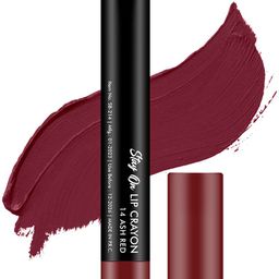 swiss beauty Non Transfer Matte Crayon Lipstick | Waterproof & Smudgeproof| --picture-26