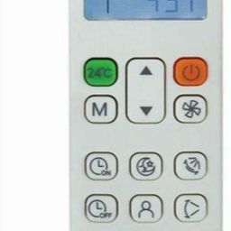 Ehop RM12A/BGEF Compatible Remote Control For Air Contioner VE 188 Koryo Remote Controller-image-55