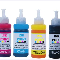 PRINTIFY Epson T664 L100 , L110 , L130 , L200 , L210 , L220 , L300 , L385 Refill Ink Black + Tri Color Combo Pack Ink Bottle-image-87