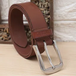 Cantabil Men Leather Tang Slim Belt-image-21