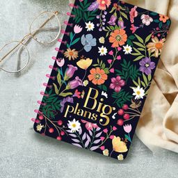 Doodle Multicolor Printed A5-Happiness Planner Notebook-image-40