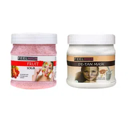 FEEL HIGH Face & Body Fruit Scrub & De-Tan Mask-50