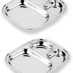 Stainless Steel 3 in 1 Dynasty Tray Plate Tray-20