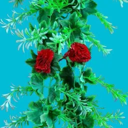 Artificial Hanging Flowers Plant Wall Hanging Garland Chain Home Decor OKEJH912 Multicolor Rose Artificial Flower-22