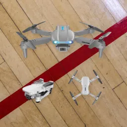 E88 Pro 4k HD With wide-angle camera drone WiFi 1080p real-time FPV_28 Drone-9