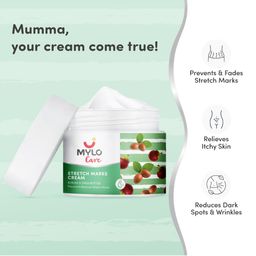 Mylo Unisex Pack Of 2 Mylo Stretch Marks Cream for Pregnancy - 100 ml (each) image 4