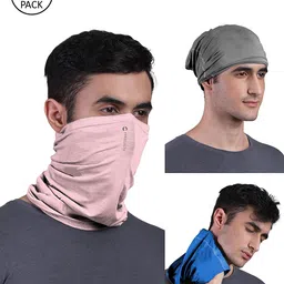 FREECULTR Pack of 3 Anti Microbial Multipurpose Headbands-image-84