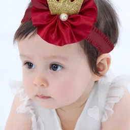 SYGA Girls Set of 3 Princess Wind Bow Flower Elasticated Hairbands-35