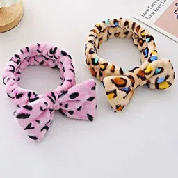 Proplady Women Set of 2 Fur Hairband-89
