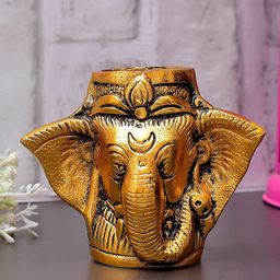 Ascension Metal Elephant Pen Stand-image-47