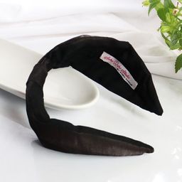 Soho Boho Studio Women Black Turban Hairband-image-73
