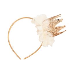 Aye Candy Girls gold Star Tulle Birthday Crown Headband-image-31