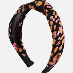 BuckleUp Floral Printed Knot-Detail Hairband-16