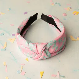 Jewelz Women Grey & Pink Hairband-88