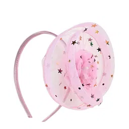 Aye Candy Girls Pink Embellished Hairband-15