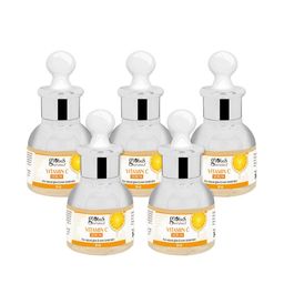 Globus naturals Set Of 5 Vitamin C Face Serum For Natural Glow & Even Skin Tone -30ml Each-88