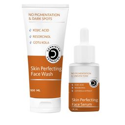 Vigini Set of Dermistry Skin Perfecting Face Wash - 100ml & Face Serum - 30ml-50